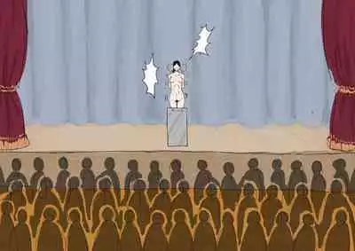 裏切られた生徒会長 強制お仕置きショー