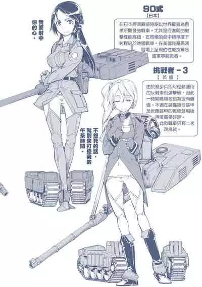 [Suzuki Kyoutarou] Tancolle - Battle Tank Girls Complex | 戰車娘收藏 [Chinese] [Digital(BOOKWALKER & DLsite)]