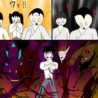 [Black Picture(drawdaemon)]Another daemon 3