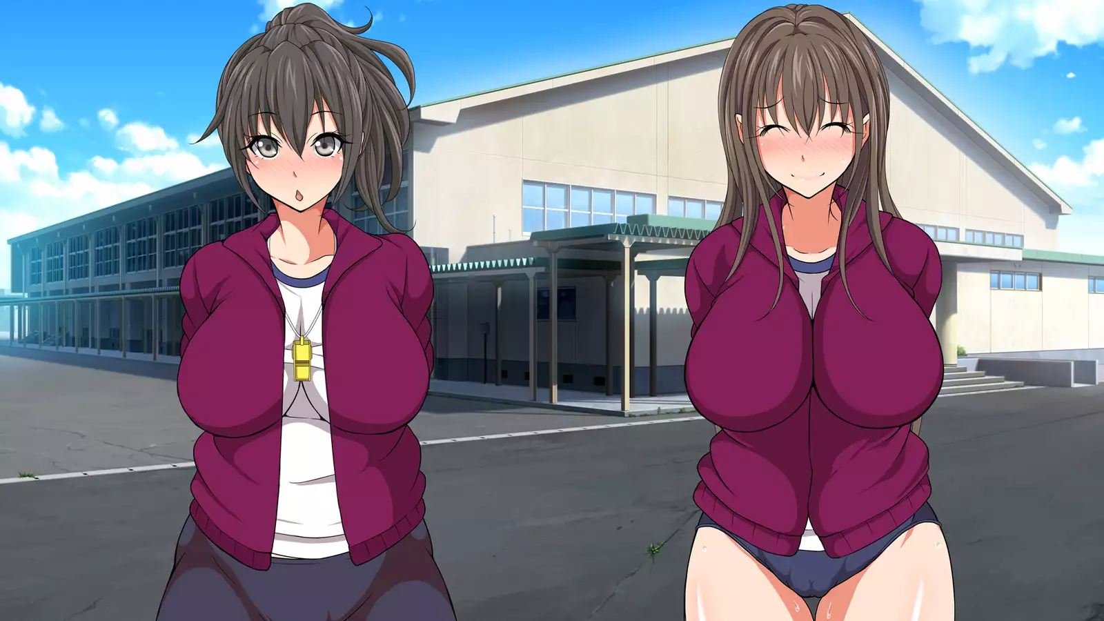 Gasshukujo no Senpai Manager-tachi to -Kyuubyoudai Chinpo no Kouhai-