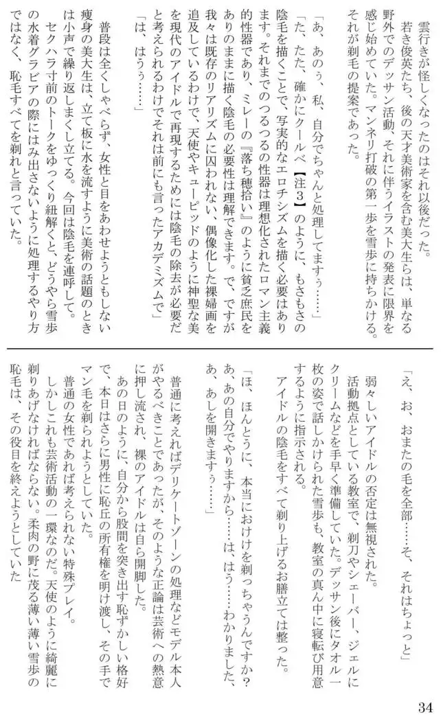 Introduction to art history of nude model Yukiho