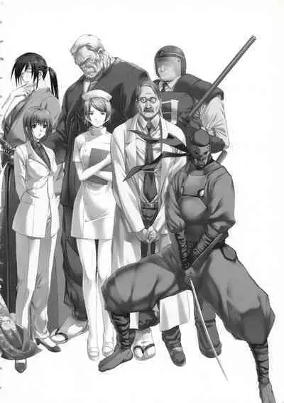 Hanachirasu - Initial Sketches and Unprocessed Illustrations - Selection