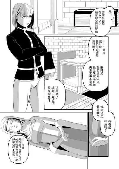 似非中世欧州義姉弟政略結婚逆レイプ 中文翻譯