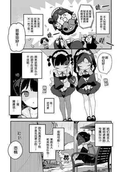 Komomo wa Goshujinsama Senyo no Ryoana Nikubenki Loli Maid | 恋桃是主人专用的两穴肉便器萝莉女仆