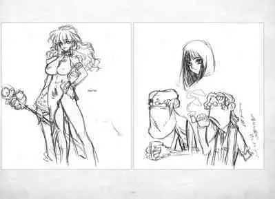 ALICESOFT ORION SCRIBBLES with CROQUIS ULTIMATE EDITION VOL.3 織音計画特別版 ラフ画集