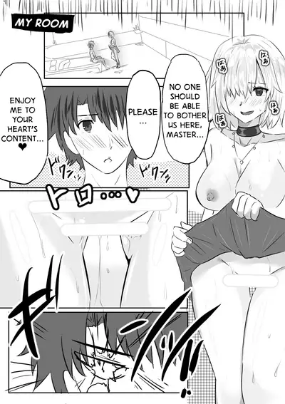 Mash to Hissori H | Silent Sex with Mash
