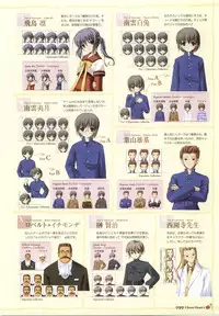 clover heart's visual fan book