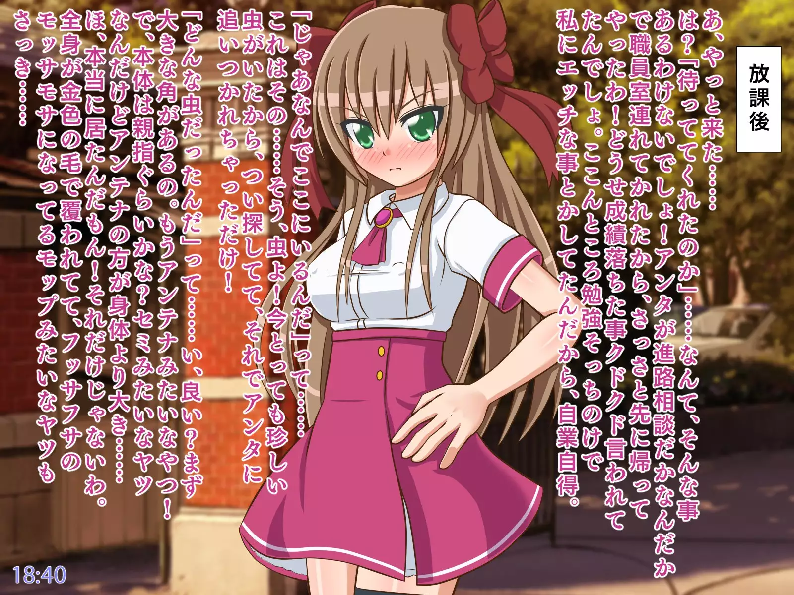 One day of Tsundere JK