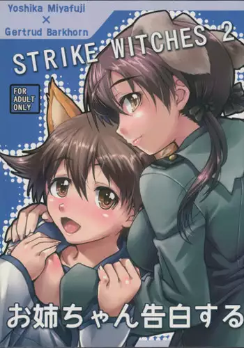 (C81) [Momiji Koubou (Moai Tenchou)] Onee-chan Kokuhaku Suru (Strike Witches)