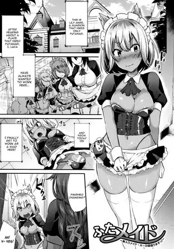 [Ikeshita Maue] Futa Maid ~Shiniri Maid Luca Ganbarimasu!~ (Trans Bitch) [English] [constantly]