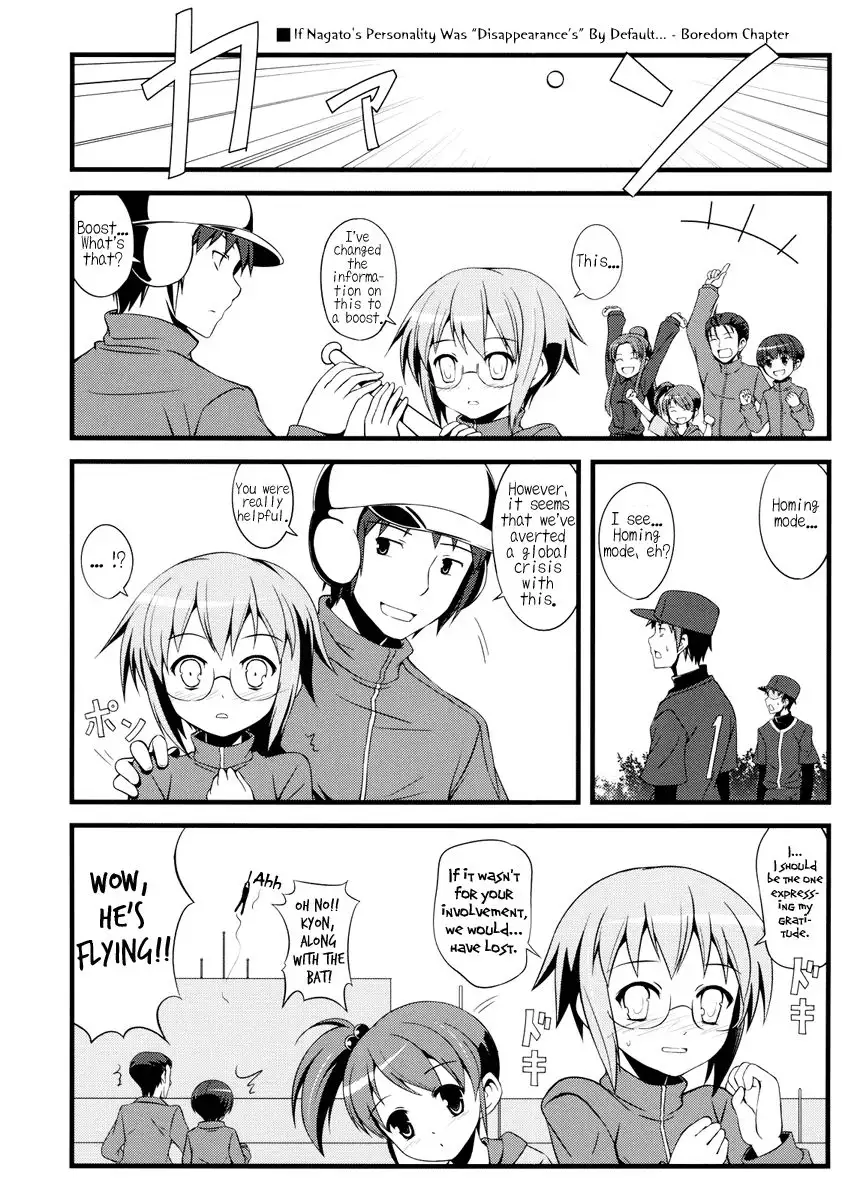 If Nagato Yuki Had Disappearance's Personality From The Start...