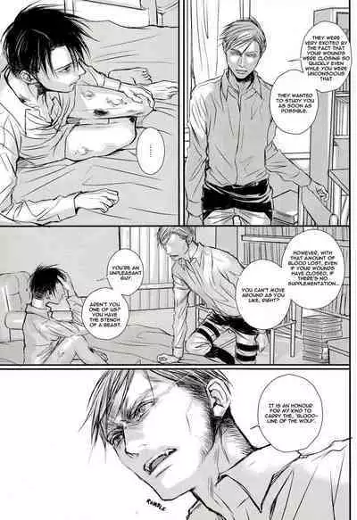 A Werewolf’s Dream with a Vampire