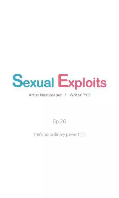 Sexual Exploits - She is no ordinary pervert