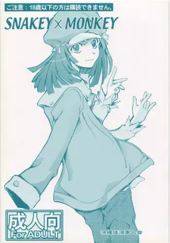 (C79) [Okinawa Taieki Gunjinkai (Yasunaga Kouichirou)] SNAKEY x MONKEY (Bakemonogatari)