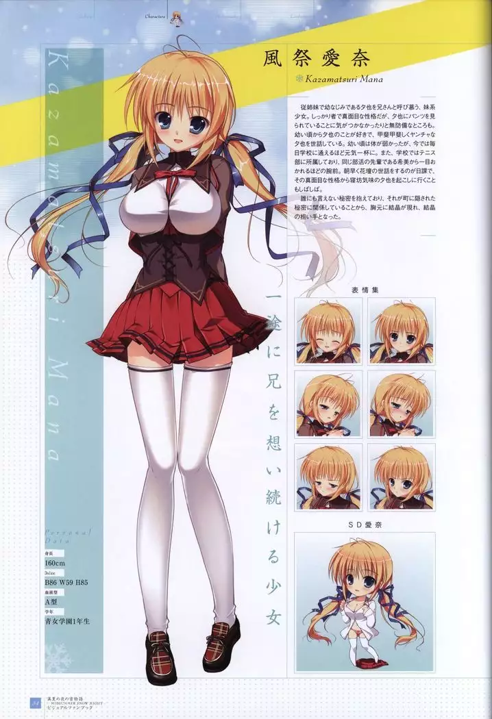 Manatsu no Yoru no Yukimonogatari -MIDSUMMER SNOW NIGHT- Visual Fanbook