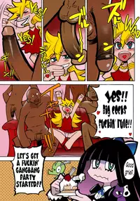 (C79) [Okina Keikaku (Shiwasu no Okina)] PANTY (Panty & Stocking with Garterbelt) [English] [Colorized] [Decensored]