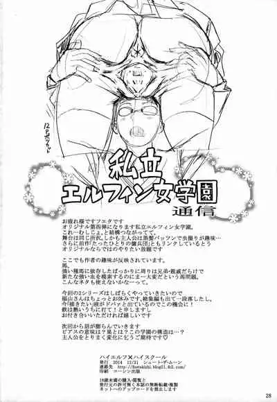 High Elf x High School