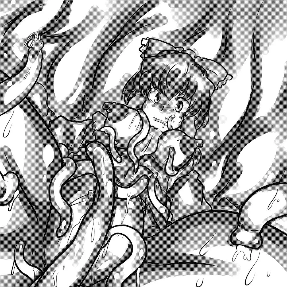 肉壁少女　霊夢編