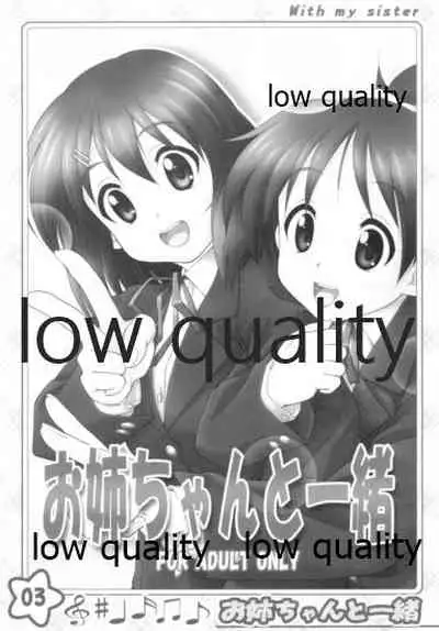 お姉ちゃんといっしょ