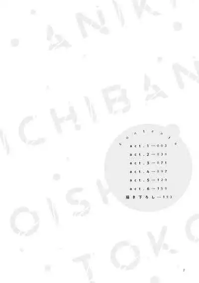 Aniki no ichiban Oishii Tokoro | 老哥最可口的部位 act.1—2