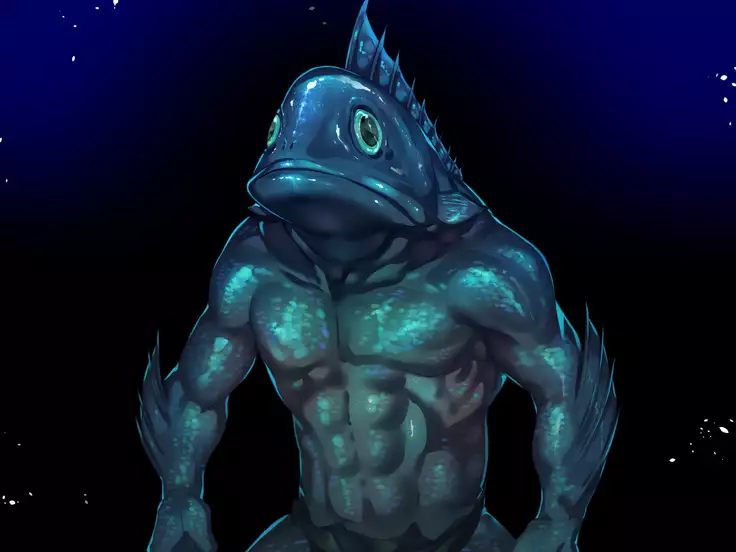 FISHMAN魚人×異種姦