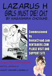 [Nagashima Chousuke] Girls Must Die! Ch. 1-7 [English] [Lazarus H]