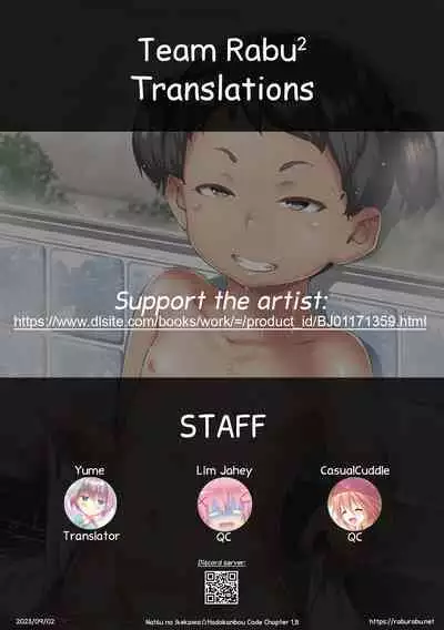 Natsu no ikekawa☆Hadakanbou Code Chapter 1,8