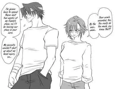 Seitenkango, Shinyuu to | After I got genderbend, my friend and I...