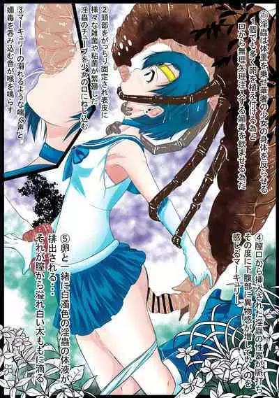 【宵星ヒカリ】【セーラーマーキュリー】淫蟲に卵を植え付けられ淫獣に丸呑みされる