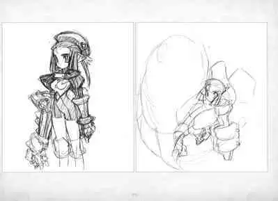 ALICESOFT ORION SCRIBBLES with CROQUIS ULTIMATE EDITION VOL.4 織音計画特別版 ラフ画集