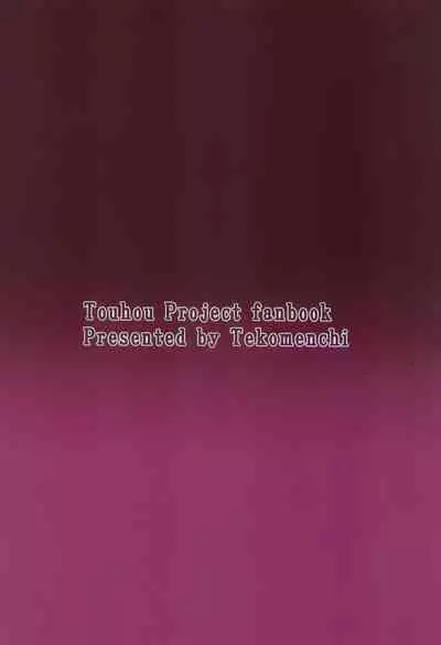 (Meikasai 14) [Tekomenchi (Techi)] Patchouli Knowledge Kaihatsu Kiroku (Touhou Project) [Chinese] [個人漢化]