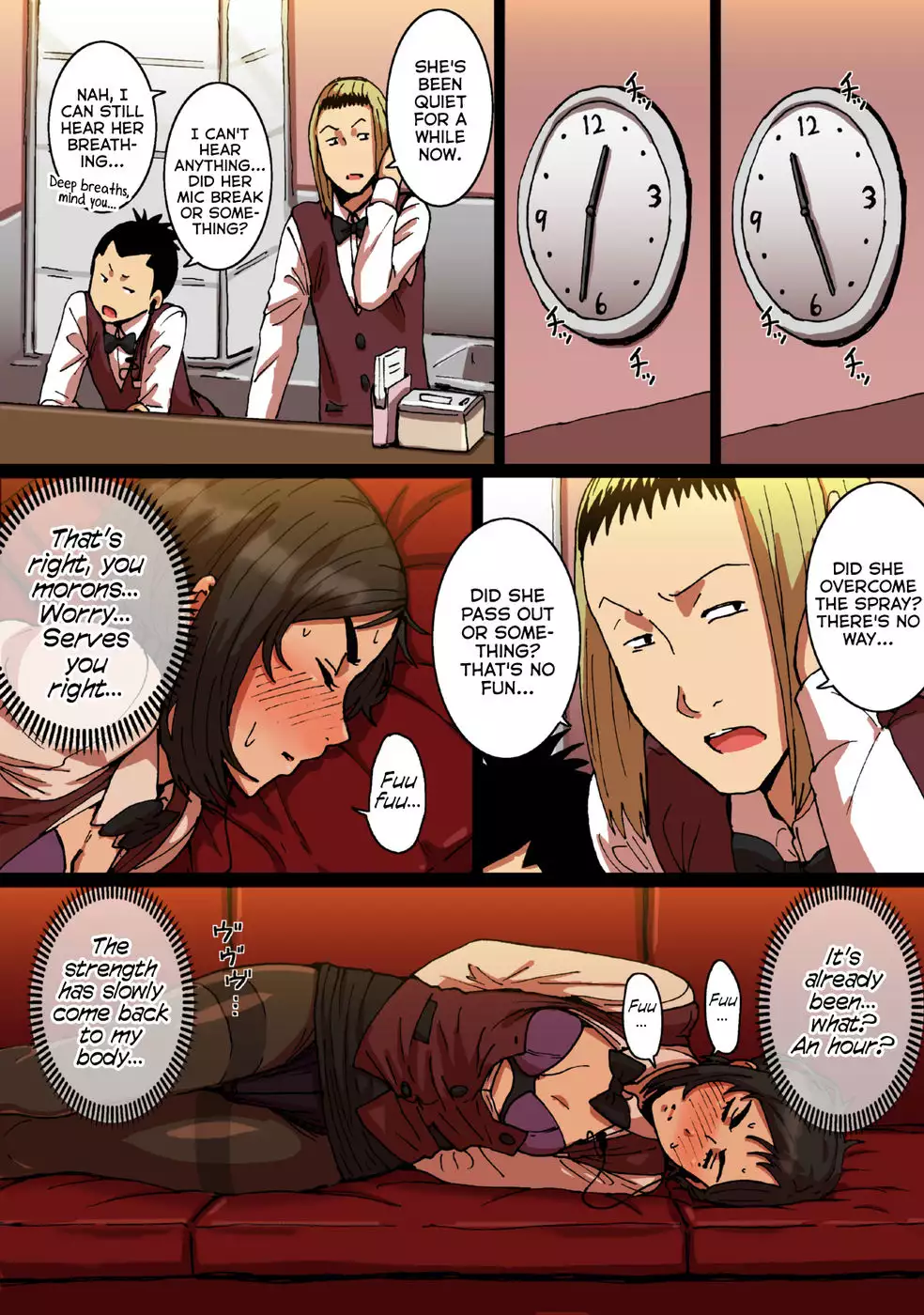 Spraying Instant Lust on the Annoying Boss Lady