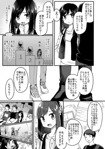 Josou Shounen Nekochi wa Mesu Ochi Shimashita.