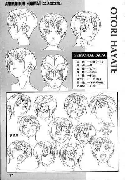 This is Animation Pocket- Chouja Reideen Character Book