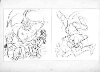 ALICESOFT ORION SCRIBBLES with CROQUIS ULTIMATE EDITION VOL.2 織音計画特別版 ラフ画集