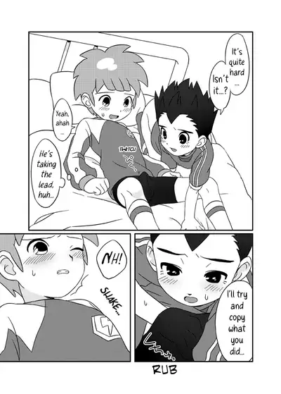 [Raje (Hirano Kei)] Pero Tora! (Inazuma Eleven) [Digital] [English] [Hikaru Scans]