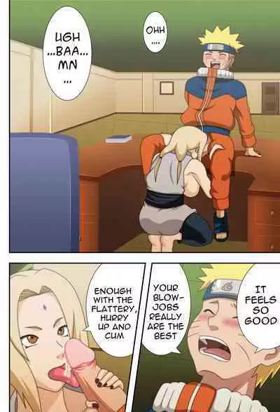 Tsunade and naruto