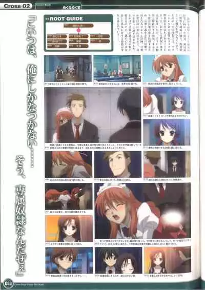 Cross Days Visual Fan Book