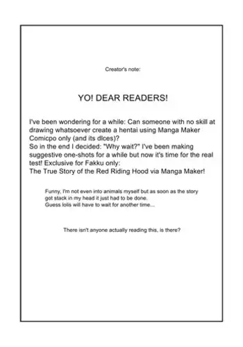 Red Ridden Hood - Color