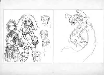 ALICESOFT ORION SCRIBBLES with CROQUIS ULTIMATE EDITION VOL.2 織音計画特別版 ラフ画集