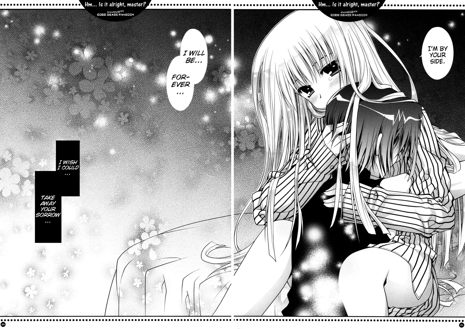 Hm... Is it alright, Master?