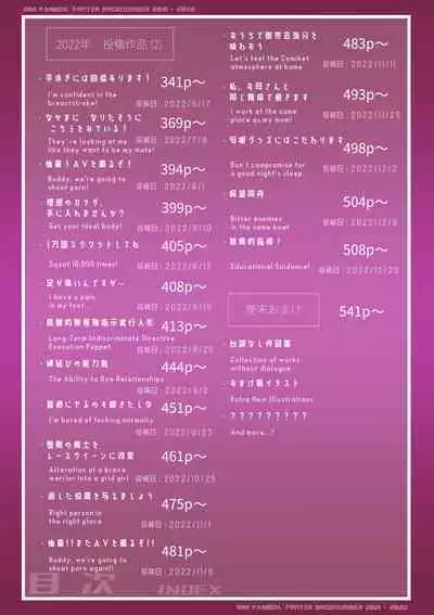 Rim Shien Site Back Number