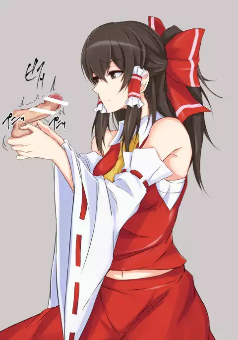 Tamatsubushi Reimu | Balls crushing Reimu
