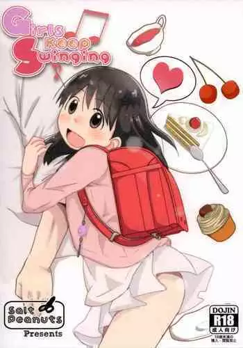 (SUPER26) [Salt Peanuts (Niea)] Girls keep Swinging (Yotsubato!) [English] [Colorized]