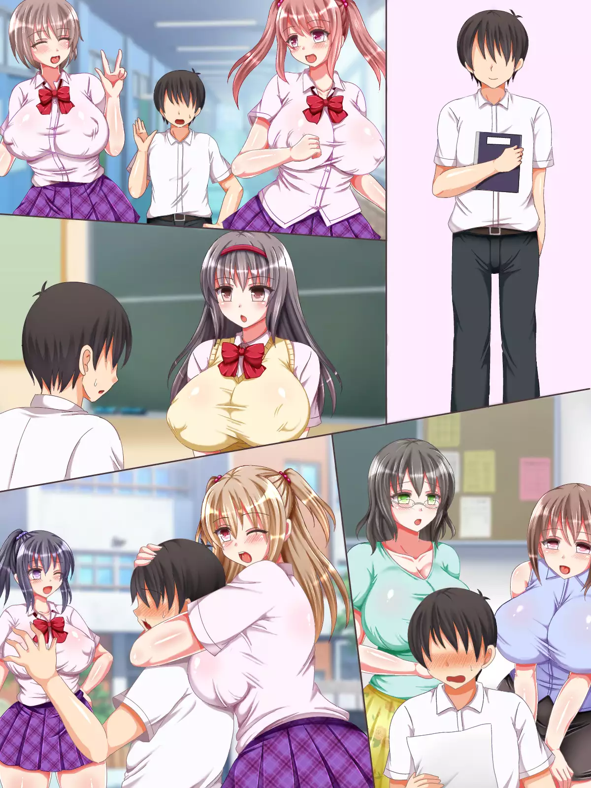 Muchimuchi Ecchi JK Harem Seikatsu