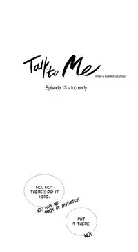 [Silverstar] Talk To Me Ch.1-24 (English) (Ongoing)
