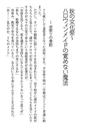 年上メイドの新婚日記