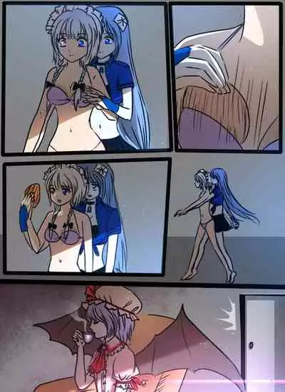 《附身是个什么玩意?》 附身十六夜咲夜 蕾米莉亚 斯卡雷特